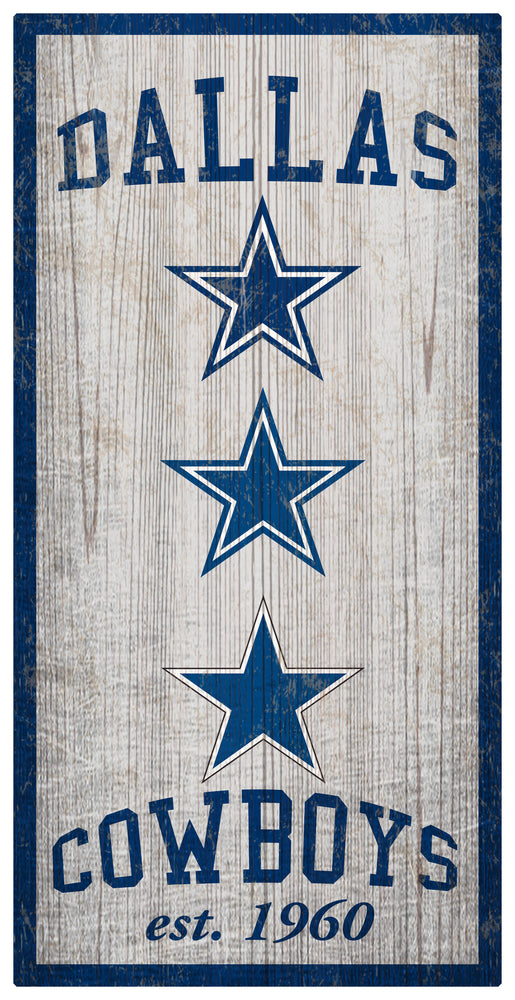 Wholesale NFL1011-Heritage Logos 6x12 / N1011-Dallas Cowboys