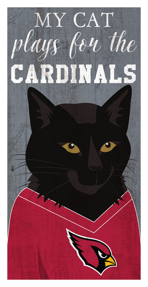 Wholesale NFL1013-Viral Cat 6x12 / N1013-Arizona Cardinals