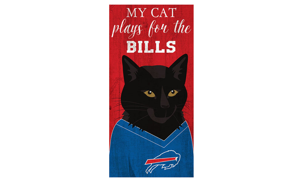 Wholesale NFL1013-Viral Cat 6x12 / GRP / N1013-Buffalo Bills