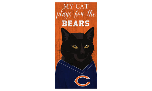 Wholesale NFL1013-Viral Cat 6x12 / GRP / N1013-Chicago Bears