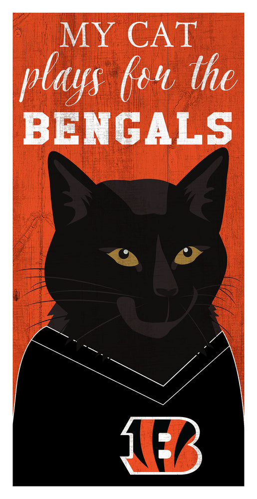 Wholesale NFL1013-Viral Cat 6x12 / N1013-Cincinnati Bengals