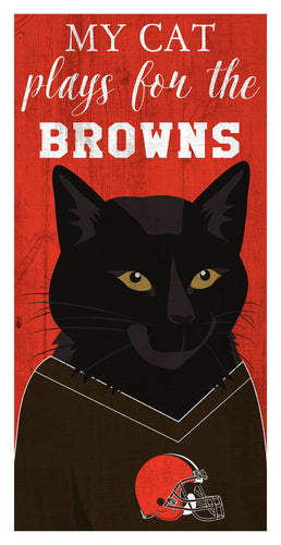 Wholesale NFL1013-Viral Cat 6x12 / N1013-Cleveland Browns