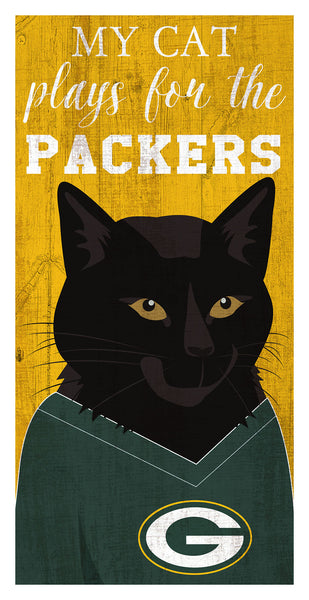 Wholesale NFL1013-Viral Cat 6x12 / N1013-Green Bay Packers