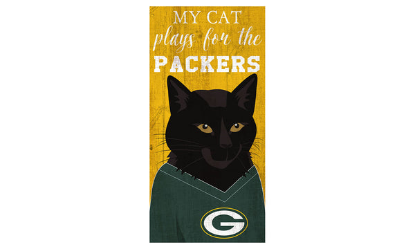 Wholesale NFL1013-Viral Cat 6x12 / GRP / N1013-Green Bay Packers