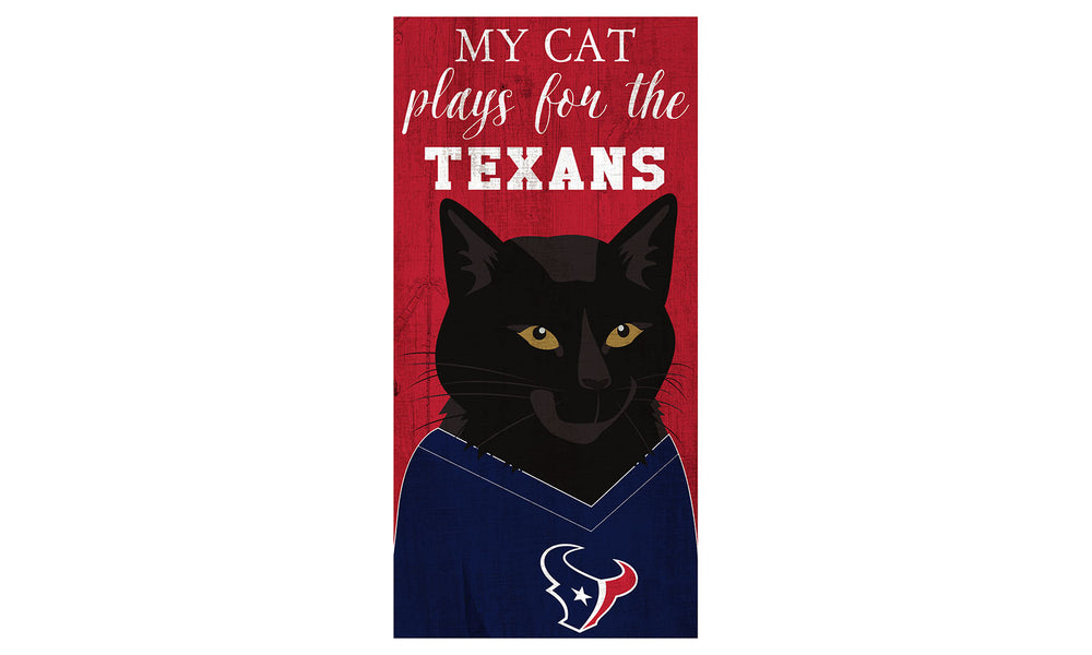 Wholesale NFL1013-Viral Cat 6x12 / GRP / N1013-Houston Texans