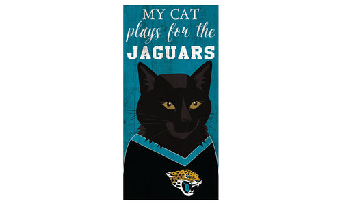 Wholesale NFL1013-Viral Cat 6x12 / GRP / N1013-Jacksonville Jaguars