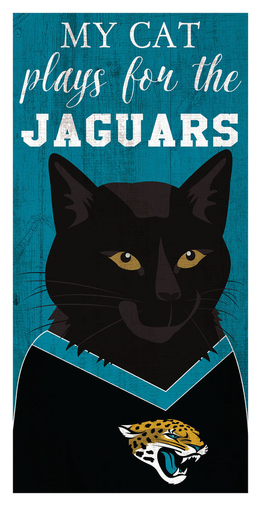 Wholesale NFL1013-Viral Cat 6x12 / N1013-Jacksonville Jaguars