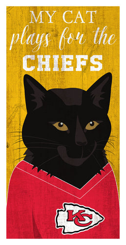 Wholesale NFL1013-Viral Cat 6x12 / N1013-Kansas City Chiefs