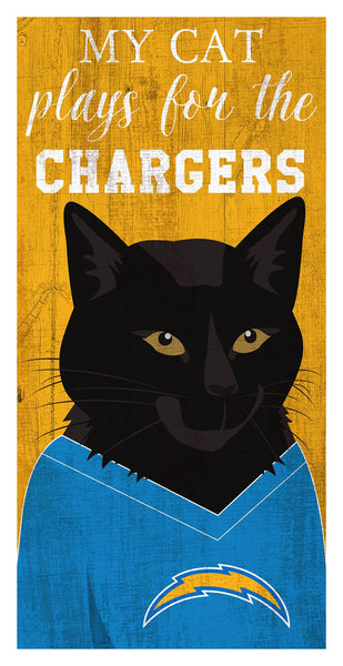 Wholesale NFL1013-Viral Cat 6x12 / N1013-Los Angeles Chargers
