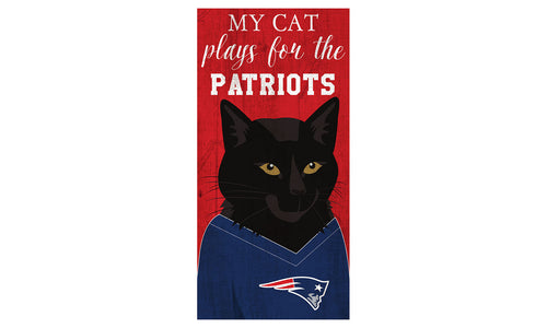 Wholesale NFL1013-Viral Cat 6x12 / GRP / N1013-New England Patriots
