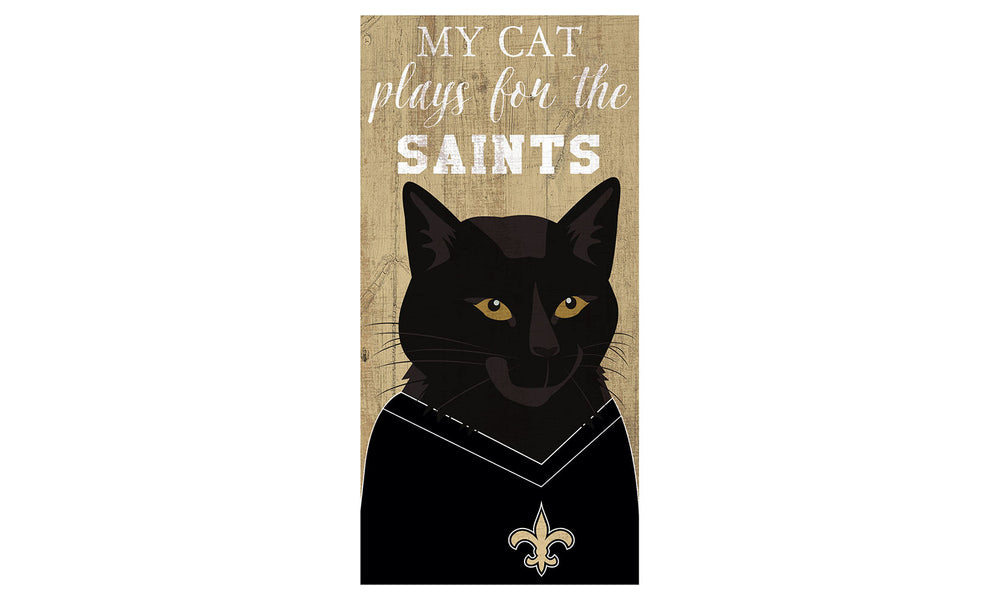 Wholesale NFL1013-Viral Cat 6x12 / GRP / N1013-New Orleans Saints