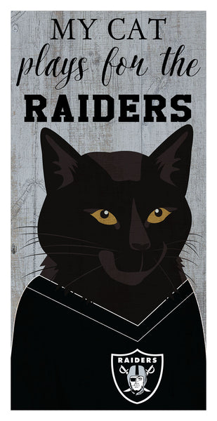 Wholesale NFL1013-Viral Cat 6x12 / N1013-Oakland Raiders