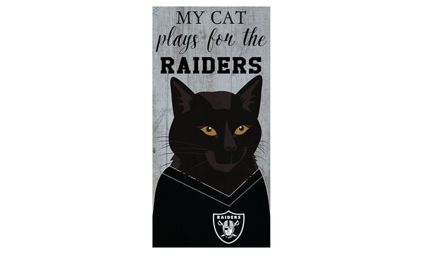 Wholesale NFL1013-Viral Cat 6x12 / GRP / N1013-Oakland Raiders