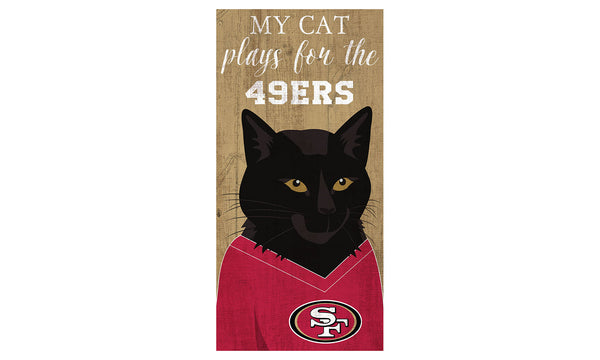 Wholesale NFL1013-Viral Cat 6x12 / GRP / N1013-San Francisco 49ers