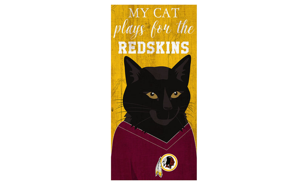 Wholesale NFL1013-Viral Cat 6x12 / GRP / N1013-Washington Redskins