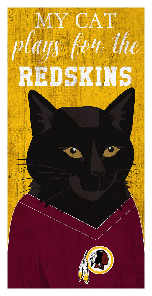 Wholesale NFL1013-Viral Cat 6x12 / N1013-Washington Redskins