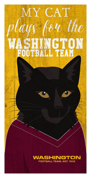 Wholesale NFL1013-Viral Cat 6x12 / N1013-Washington Football Team