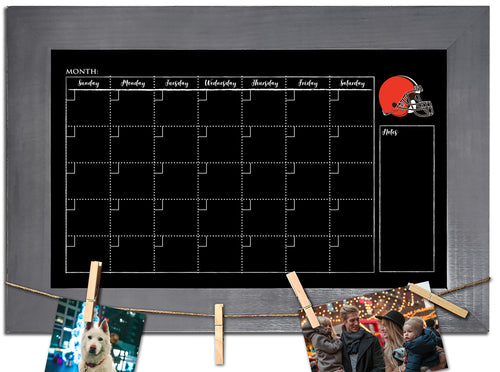 Wholesale NFL1014-Monthly Chalkboard with frame / N1014-Cleveland Browns