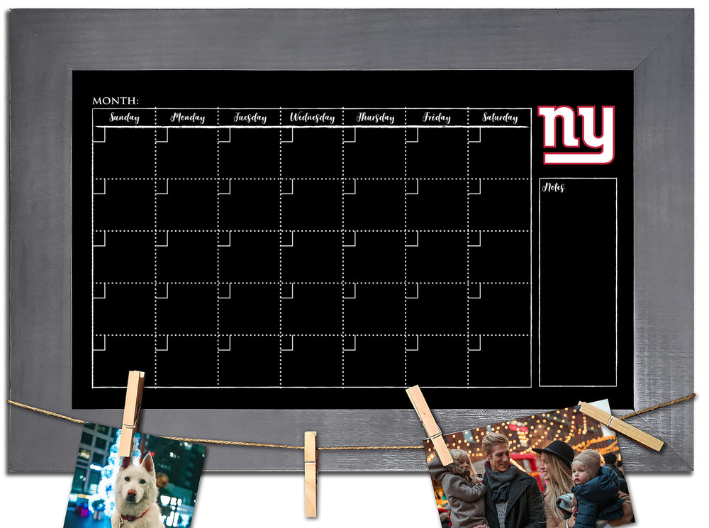 Wholesale NFL1014-Monthly Chalkboard with frame / N1014-New York Giants