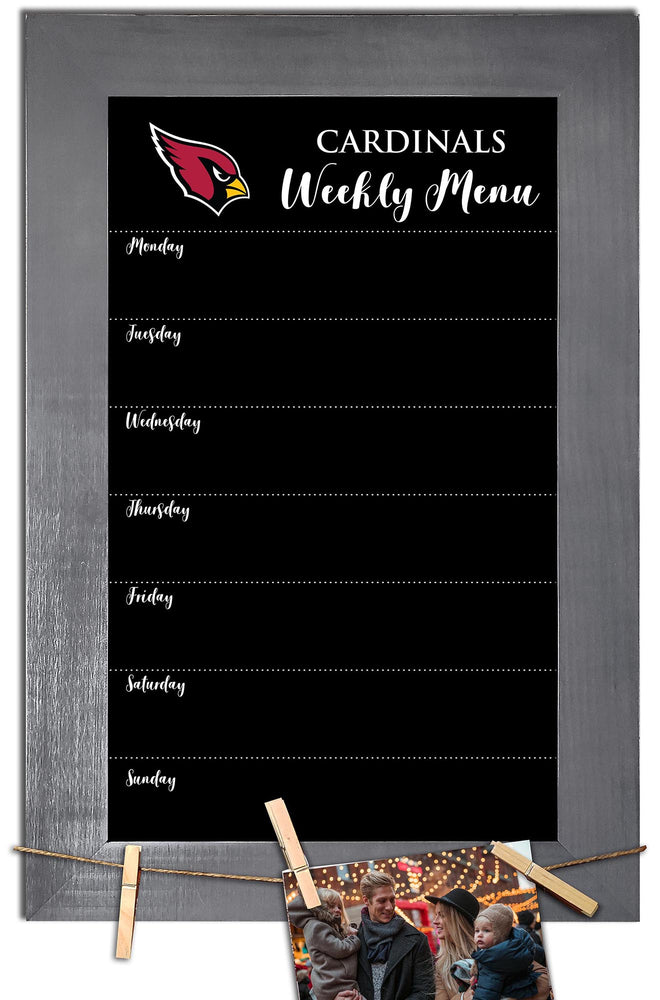 Wholesale NFL1015-Weekly Menu Chalkboard with frame / N1015-Arizona Cardinals