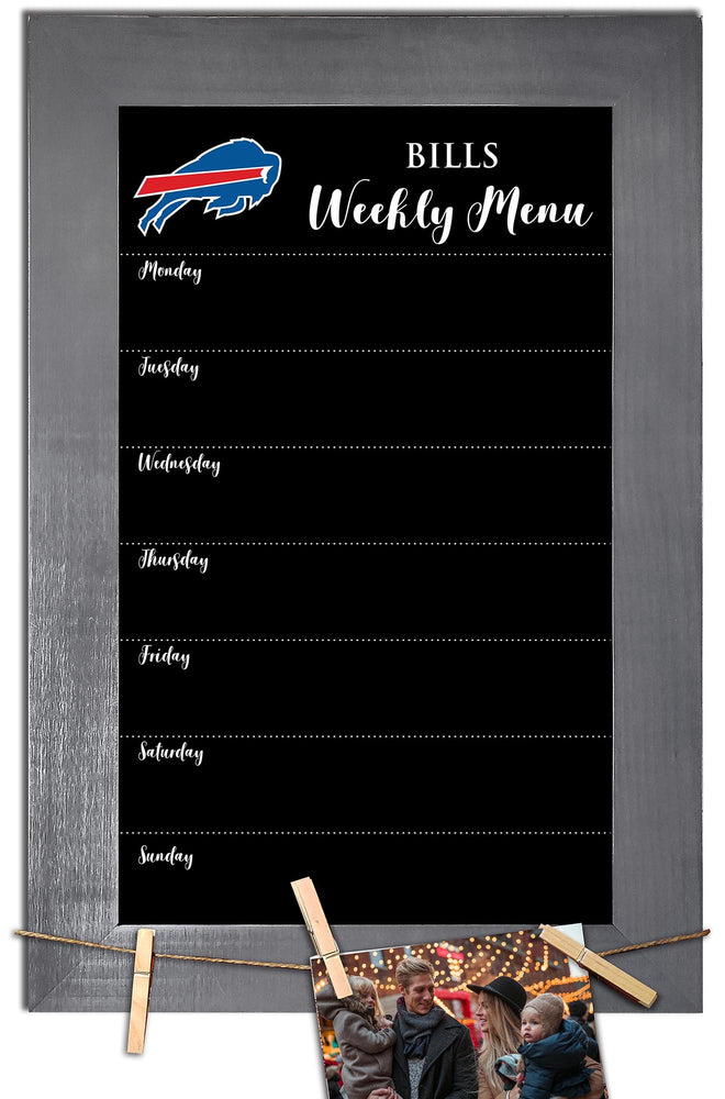 Wholesale NFL1015-Weekly Menu Chalkboard with frame / N1015-Buffalo Bills