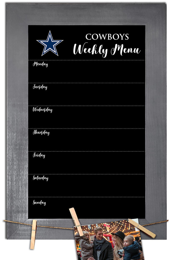 Wholesale NFL1015-Weekly Menu Chalkboard with frame / N1015-Dallas Cowboys
