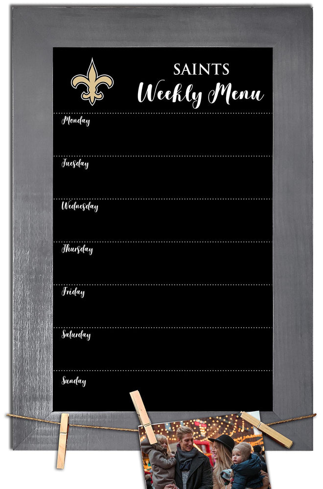 Wholesale NFL1015-Weekly Menu Chalkboard with frame / N1015-New Orleans Saints