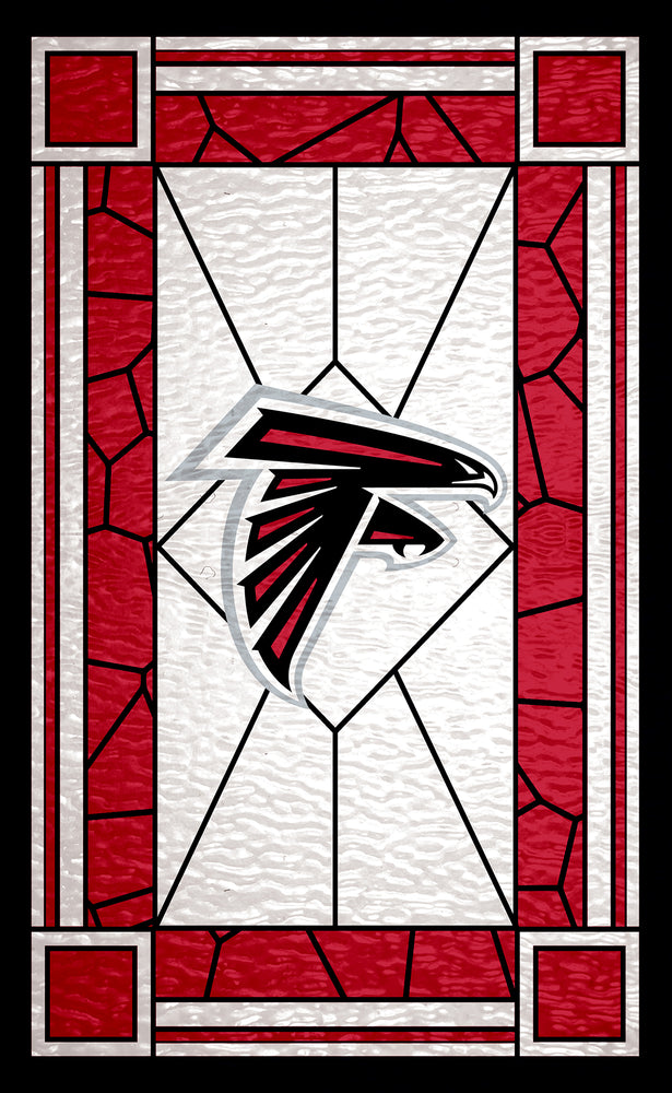 Wholesale NFL1017-Stained Glass 11x19 / N1017-Atlanta Falcons