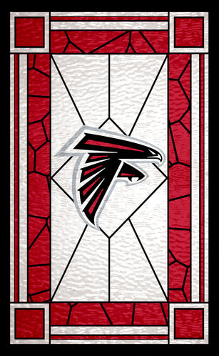 Wholesale NFL1017-Stained Glass 11x19 / N1017-Atlanta Falcons