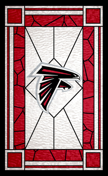 Wholesale NFL1017-Stained Glass 11x19 / N1017-Atlanta Falcons