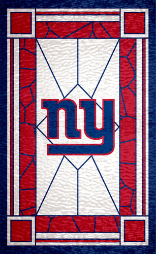 Wholesale NFL1017-Stained Glass 11x19 / N1017-New York Giants