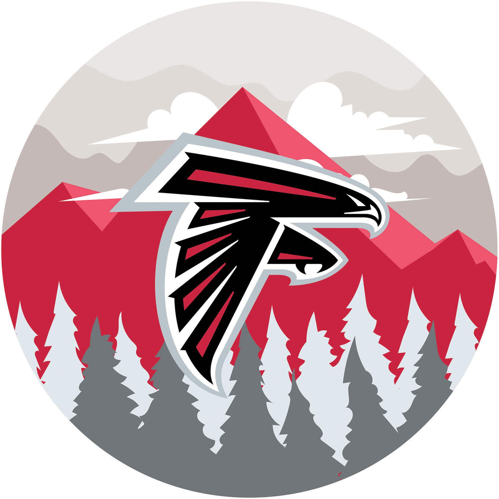 Wholesale NFL1018-Scenic 12in Circle / N1018-Atlanta Falcons