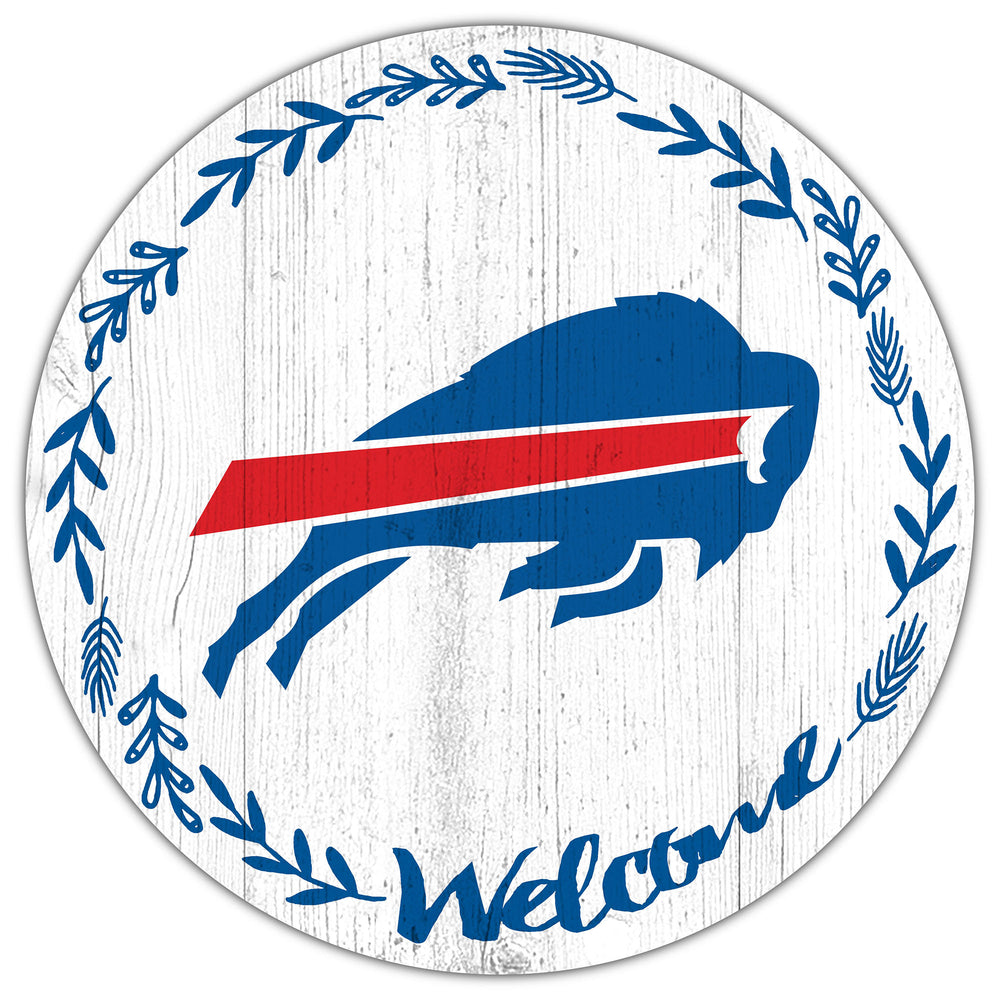 Wholesale NFL1019-Welcome 12in Circle / N1019-Buffalo Bills