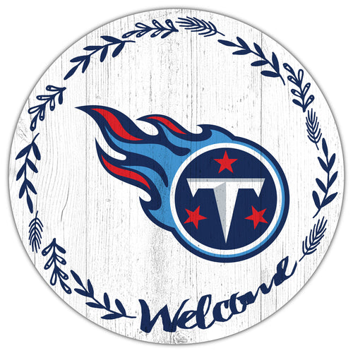 Wholesale NFL1019-Welcome 12in Circle / N1019-Tennessee Titans