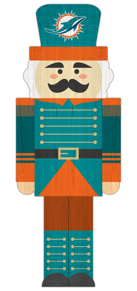 Wholesale NFL1021-Nutcracker Leaner / N1021-Miami Dolphins