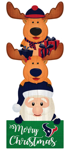 Wholesale NFL1022-Santa Stack Leaner / N1022-Houston Texans