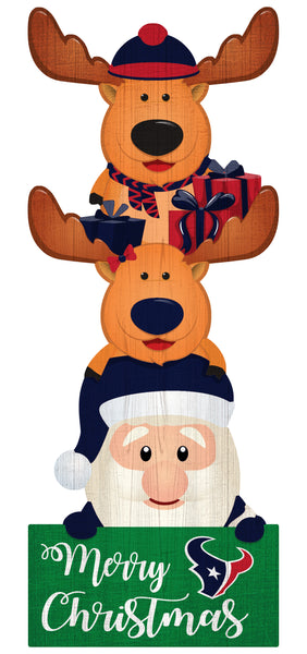 Wholesale NFL1022-Santa Stack Leaner / N1022-Houston Texans