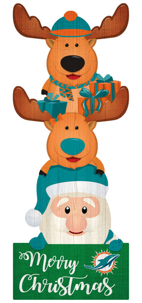 Wholesale NFL1022-Santa Stack Leaner / N1022-Miami Dolphins