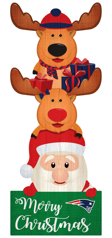 Wholesale NFL1022-Santa Stack Leaner / N1022-New England Patriots
