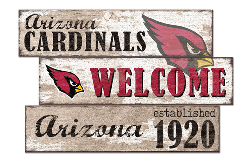 Wholesale NFL1027-Welcome 3 Plank (Todd's Resize) / N1027-Arizona Cardinals