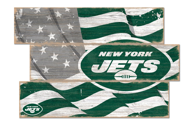 Wholesale NFL1028-Flag 3 Plank / N1028-New York Jets