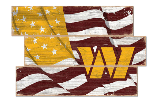 Wholesale NFL1028-Flag 3 Plank (Todd's Resize) / N1028-Washington Commanders