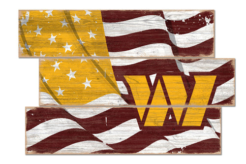 Wholesale NFL1028-Flag 3 Plank / N1028-Washington Commanders