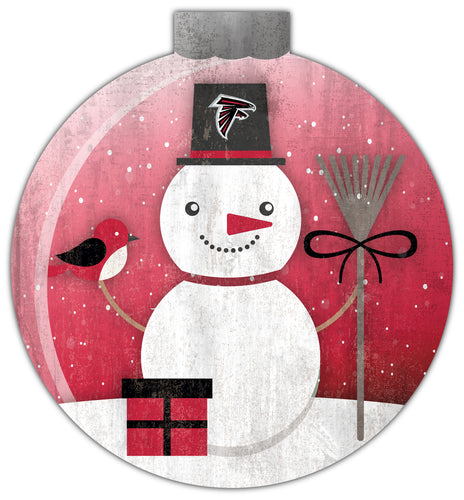 Wholesale NFL1031-Snowglobe 12 in wall art / N1031-Atlanta Falcons