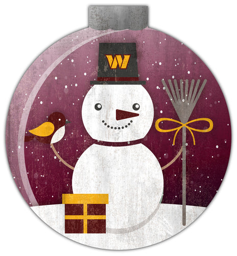 Wholesale NFL1031-Snowglobe 12 in wall art / N1031-Washington Commanders