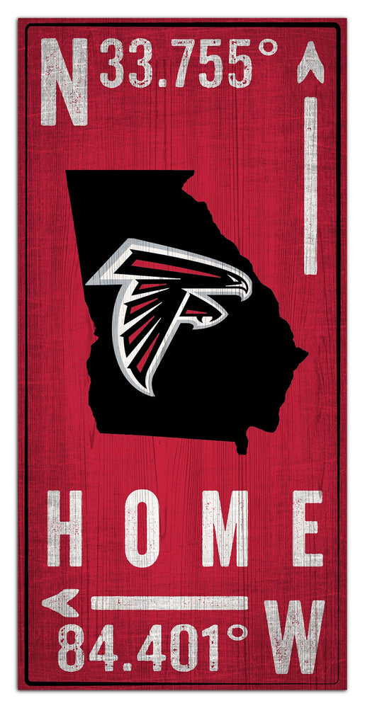 Wholesale NFL1034-Coordinates 6x12 / N1034-Atlanta Falcons