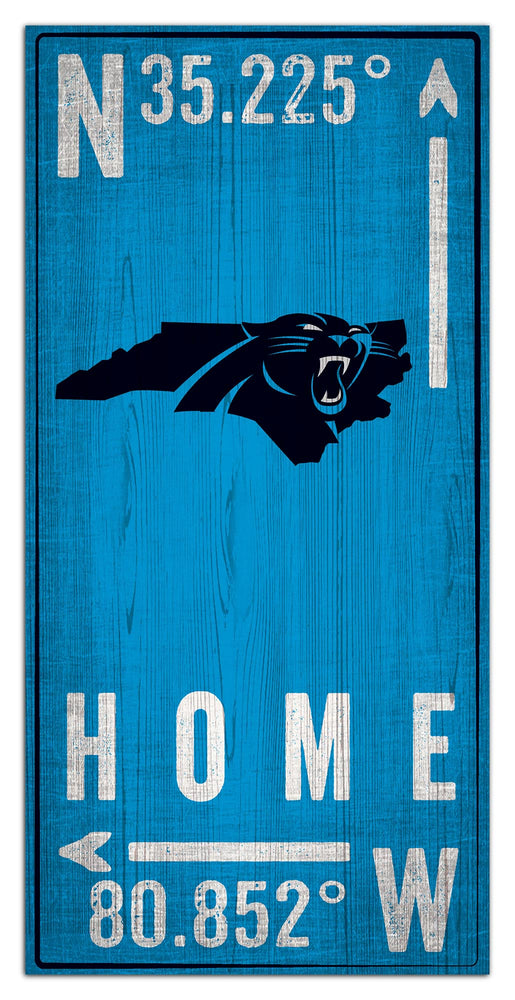 Wholesale NFL1034-Coordinates 6x12 / N1034-Carolina Panthers
