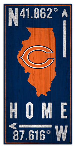 Wholesale NFL1034-Coordinates 6x12 / N1034-Chicago Bears