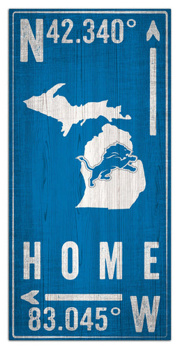 Wholesale NFL1034-Coordinates 6x12 / N1034-Detroit Lions