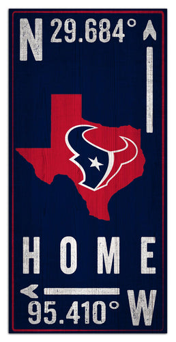 Wholesale NFL1034-Coordinates 6x12 / N1034-Houston Texans